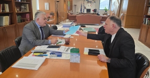 Στον Υφυπουργό Παιδείας για το ΙΝ.Ε.ΒΥ.Π. ο Νεοκλής Κρητικός