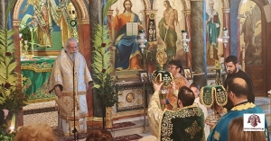 Η Κυριακή των Βαΐων στον Ι.Ν. Γεννήσεως του Χριστού Μολάων