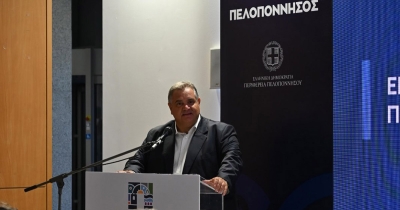 Εγκαίνια περιπτέρου στη ΔΕΘ | Βασίλης Σπανάκης: «Η Περιφέρεια Πελοποννήσου πιλότος ουσιαστικών συνεργασιών»
