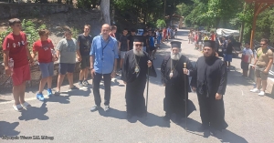 Ο Μητροπολίτης Μάνης στις κατασκηνώσεις της Ταϋγέτης