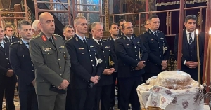 Σπάρτη: Εορτασμός της «Ημέρας της Αστυνομίας» και του Προστάτη του Σώματος «Μεγαλομάρτυρα Αγίου Αρτεμίου»