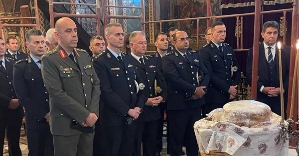 Σπάρτη: Εορτασμός της «Ημέρας της Αστυνομίας» και του Προστάτη του Σώματος «Μεγαλομάρτυρα Αγίου Αρτεμίου»