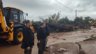 Αποκατάσταση – διευθέτηση ζημιών στην Π.Ε. Μεσσηνίας από έντονα καιρικά φαινόμενα