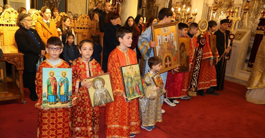 Η Κυριακή της Ορθοδοξίας στον Ι.Ν. Οσίου Νίκωνος Σπάρτης