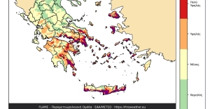 Καιρός - Red code για φωτιές: Κρίσιμες οι επόμενες 36 ώρες - Η πιο δύσκολη μέρα