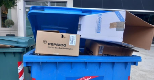Δήμος Σπάρτης: Ενημέρωση για την απόρριψη χαρτόκουτων στους κάδους Ανακύκλωσης