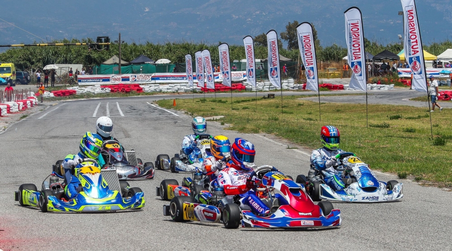 AUTOVISION Hellenic Kart Championship – Ζέστη και πολλές προσπεράσεις στον 2ο αγώνα στην πίστα της Καλαμάτας