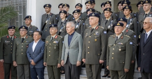 Στην τελετή αποφοίτησης των Ανθυπολοχαγών της Σχολής Εφαρμογής Υγειονομικού ο Θ. Δαβάκης