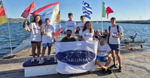 Με δύο διακρίσεις επέστρεψε ο Ναυτικός Όμιλος Λακωνίας από τον 39ο διασυλλογικό αγώνα