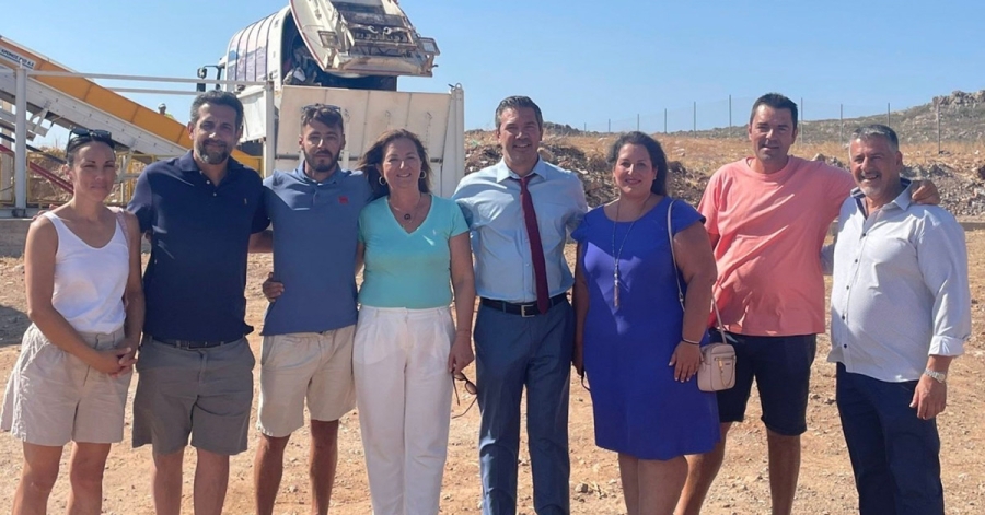Σε λειτουργία ο Σταθμός Μεταφόρτωσης Απορριμάτων στην Ελαφόνησο