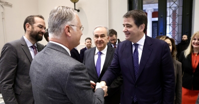 Συνάντηση του Περιφερειάρχη Δημήτρη Πτωχού με τον Αντιπρόεδρο της ΕΕ, Raffaele Fitto
