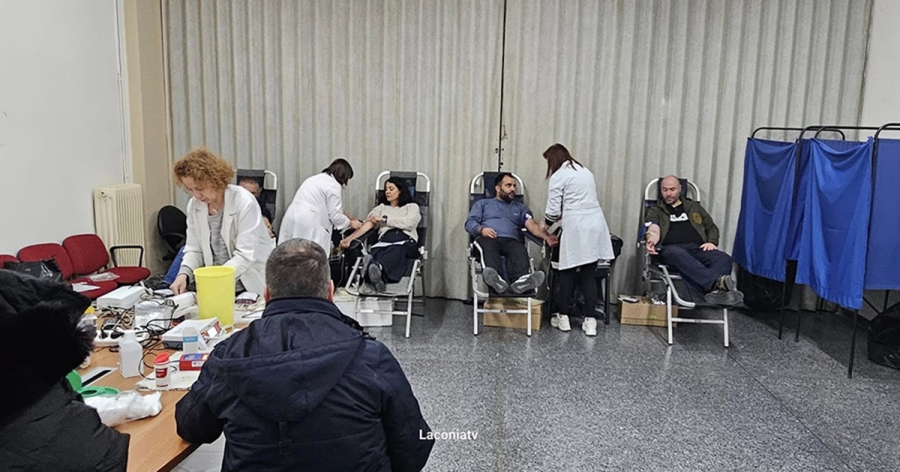 3η Εθελοντική Αιμοδοσία Δήμου Σπάρτης – Την Παρασκευή 3 Απριλίου στηρίζουμε έμπρακτα όσους έχουν ανάγκη