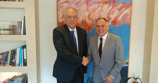 Με τον Τάκη Θεοδωρικάκο συναντήθηκε o Νεοκλής Κρητικός