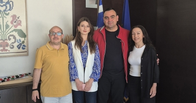Επίσκεψη του Σωματείου Ατόμων με Αναπηρία Π.Ε. Λακωνίας στον Θ. Βερούτη