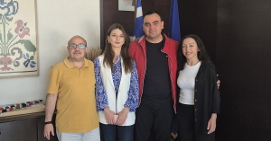 Επίσκεψη του Σωματείου Ατόμων με Αναπηρία Π.Ε. Λακωνίας στον Θ. Βερούτη
