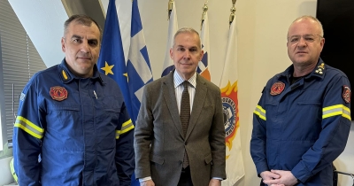 Με την ηγεσία του Πυροσβεστικού Σώματος ο Θανάσης Δαβάκης