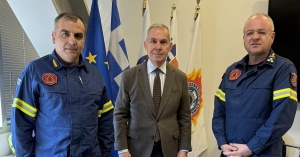 Με την ηγεσία του Πυροσβεστικού Σώματος ο Θανάσης Δαβάκης