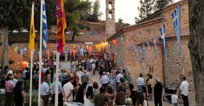 Πανηγυρικός Εσπερινός για την Κοίμηση της Θεοτόκου στην Απιδέα
