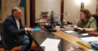Απάντηση Λίνας Μενδώνη για την αποκατάσταση του Ι.Ν. Αγ. Κωνσταντίνου στον Πολυάραβο Δήμου Αν. Μάνης