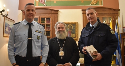 Στόν Μητροπολίτη Μάνης ὁ νέος Ἀστυνομικός Διευθυντής Λακωνίας