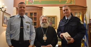 Στόν Μητροπολίτη Μάνης ὁ νέος Ἀστυνομικός Διευθυντής Λακωνίας