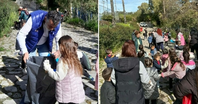 Δράση ανακύκλωσης στο 8ο Νηπιαγωγείο Σπάρτης - «Θέλω να παίζω σε χώρο καθαρό» το μήνυμα των μικρών μαθητών