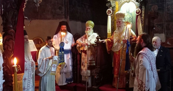 Αρχιερατικό Συλλείτουργο και τεσσαρακονθήμερο μνημόσυνο για τον μακαριστό Μητροπολίτη Ελαίας στην Ι.Μ. Αγ. Τεσσαράκοντα