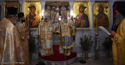 Ὁ Ἀρχιεπίσκοπος Κρήτης στή Παναγία Γιάτρισσα Ταϋγέτου
