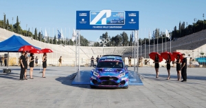 ΕΚΟ Ράλλυ Ακρόπολις 2025: Άρχισε το «ράλλυ των Θεών», Οζιέ και Τάνακ στην κορυφή