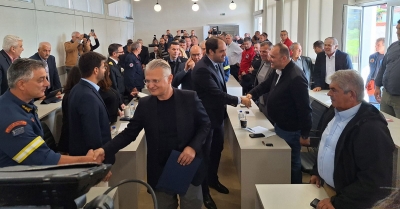 Ευρεία σύσκεψη υπό τον Υπουργό Πολιτικής Προστασίας Γιάννη Κεφαλογιάννη στην Τρίπολη