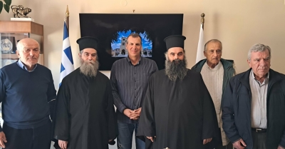 Συνάντηση του Δημάρχου Σπάρτης με τα μέλη του Εκκλησιαστικού Συμβουλίου του Ι.Ν. Αγίου Νίκωνος