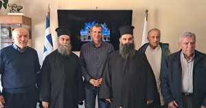 Συνάντηση του Δημάρχου Σπάρτης με τα μέλη του Εκκλησιαστικού Συμβουλίου του Ι.Ν. Αγίου Νίκωνος