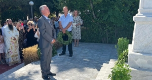 Χρ. Λαμπρόπουλος: «Η Περιφέρεια Πελοποννήσου θα συνεχίσει να στέκεται αρωγός σε πρωτοβουλίες που κρατούν ζωντανή την ιστορική μνήμη»