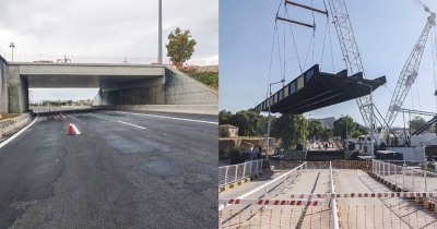 Σε κυκλοφορία τα οδικά έργα αποκατάστασης στην περιοχή του Ισθμού από τον Όμιλο AKTOR