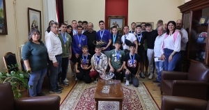 Ευχαριστίες προς τον Δήμαρχο Αν. Μάνης από τους πρωταθλητές του Γενικού Λυκείου Γυθείου