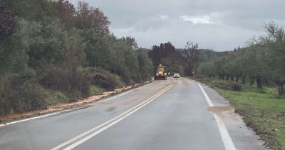 Μεγάλα ύψη βροχής καταγράφηκαν στη Λακωνία - Άμεσες οι ενέργειες των υπηρεσιών της Π.Ε. Λακωνίας