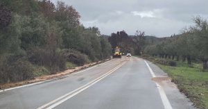 Μεγάλα ύψη βροχής καταγράφηκαν στη Λακωνία - Άμεσες οι ενέργειες των υπηρεσιών της Π.Ε. Λακωνίας