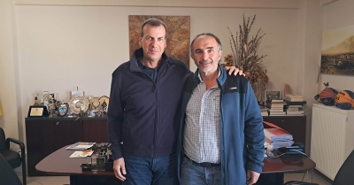 Συνάντηση του Δημάρχου Σπάρτης με τον Επίτροπο του Ελεγκτικού Συνεδρίου