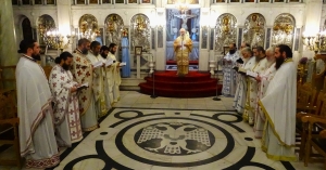 Η αρχαιοπρεπής Θεία Λειτουργία του Αγίου Ιακώβου στον Ι.Ν. Οσίου Νίκωνος Σπάρτης