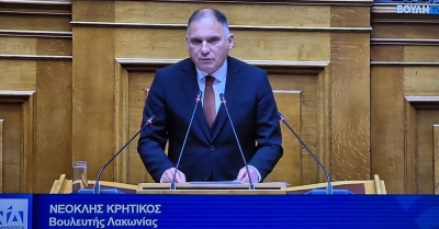 Ομιλία Ν. Κρητικού στο νομοσχέδιο για τη διασφάλιση του κατώτατου μισθού