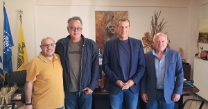 Συνάντηση του Δημάρχου Σπάρτης με τον Πρόεδρο της ΠΟΜΑΜΕΑ Πελοποννήσου και τον Πρόεδρο του Σωματείου ΑΜΕΑ Λακωνίας