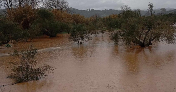 Κακοκαιρία: «Πνίγηκε» η Λακωνία την Κυριακή – Δείτε χάρτη του Meteo
