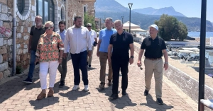 Δύο αναπλάσεις που αλλάζουν την εικόνα της Δυτικής Μάνης επισκέφθηκε ο Περιφερειάρχης Δημήτρης Πτωχός