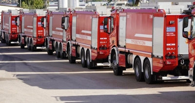 Παρελήφθησαν και κατανέμονται 14 νέα υδροφόρα πυροσβεστικά οχήματα 12.000 λίτρων στο Πυροσβεστικό Σώμα