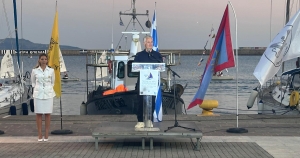 Δ. Πτωχός από τη Ναυτική Εβδομάδα Καλαμάτας: «Η θάλασσα είναι ταυτότητα, πολιτισμός και δρόμος ανάπτυξης για την Πελοπόννησο»