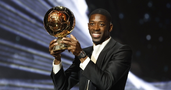 Στον Ουσμάν Ντεμπελέ η Χρυσή Μπάλα για το 2025