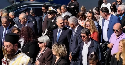 Στη Χώρα Μεσσηνίας ο Περιφερειάρχης Δημήτρης Πτωχός για την πανήγυρη του Αγίου Δημητρίου του Χωραΐτη