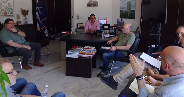 Λακωνία: Συνάντηση εργασίας με αντικείμενο τη μελέτη «Κλειστό Αρδευτικό Δίκτυο Τ.Ο.Ε.Β. Φωκίωνος Ζαχαριά»